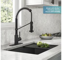 Kraus Kore Undermount 32-in x 19-in Stainless steel Single bowl 16 -Gauge Workstation Kitchen Sink