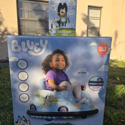 BLUEY BUMPER CAR + BLUEY GAME (NEW)
