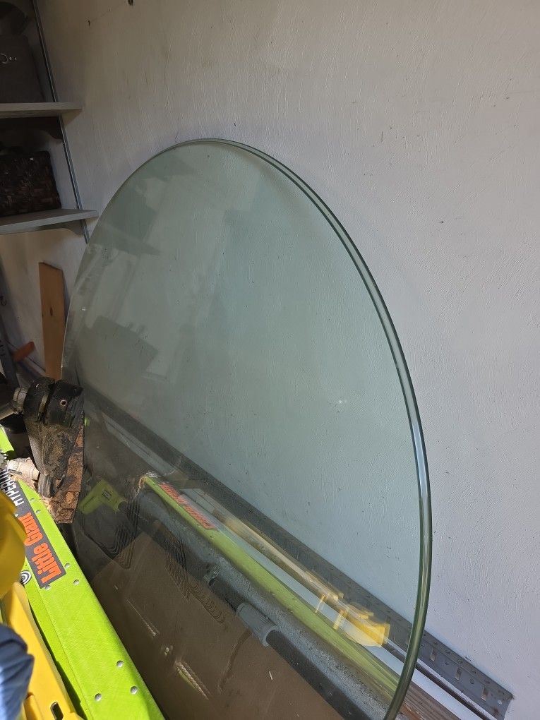 52 Inch Round Glass Table Top