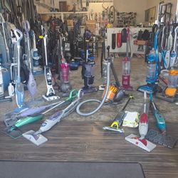 Vacuum Cleaners, Steam Mops, Canister Vacs,And Mops