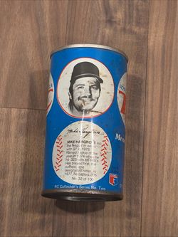 Vintage 1979 Royal Crown Cola MLB Baseball Player Can