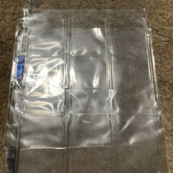 Booster Packer Holder Binder Pages