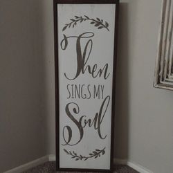Wall Decor Framed Canvas