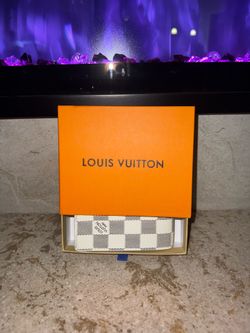 LV Damier Azur White/Gray Logo