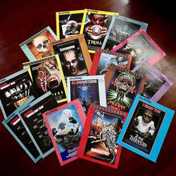 Horror B Movie Promo Flyers Posters 1980s Troll