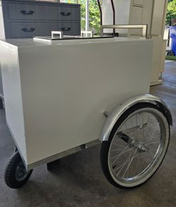 Popsicle cart. .paleta cart. Ice cream cart.