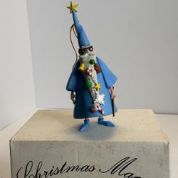 Vintage Christmas Magic Disney Merlin Collectible Ornament 26231 in Box  #21429