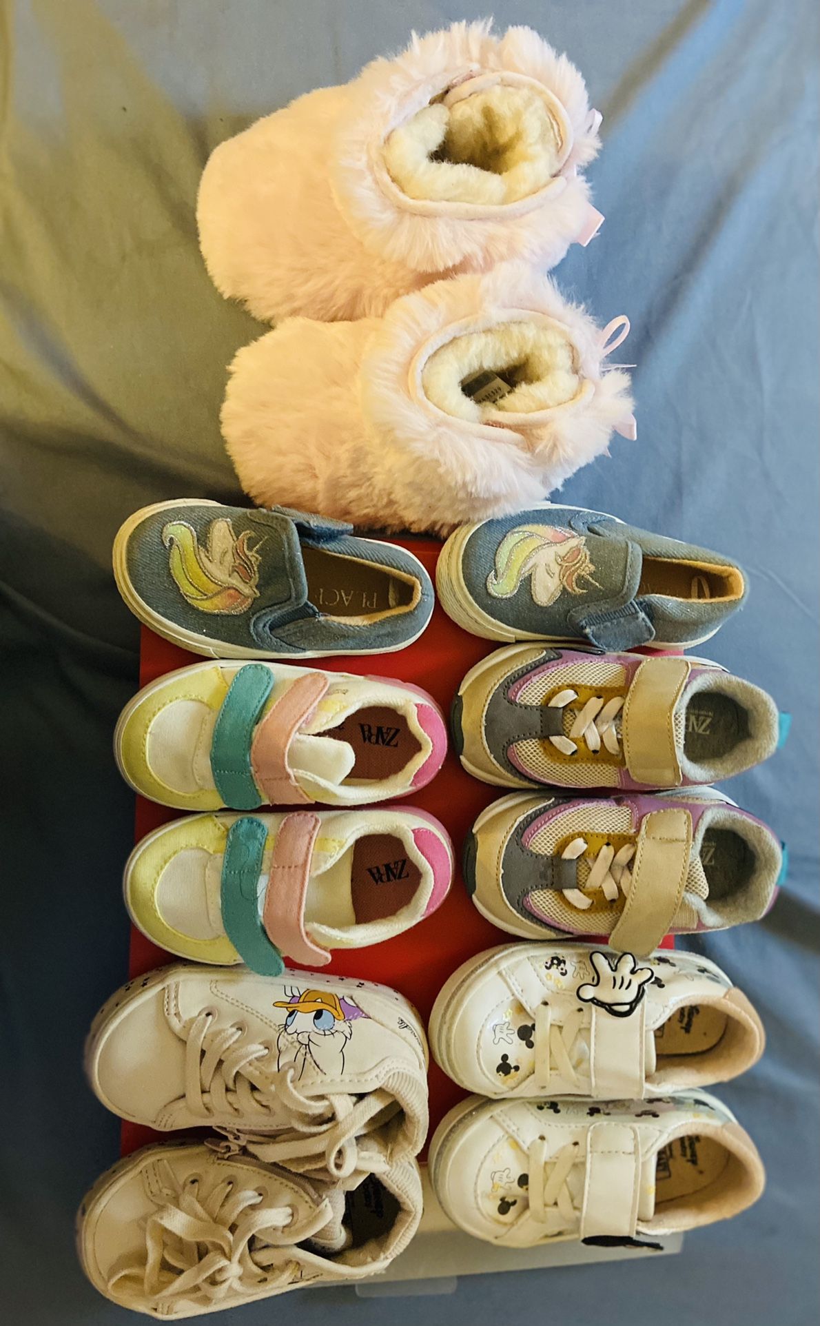 Zara Sneakers and Uggs Boots
