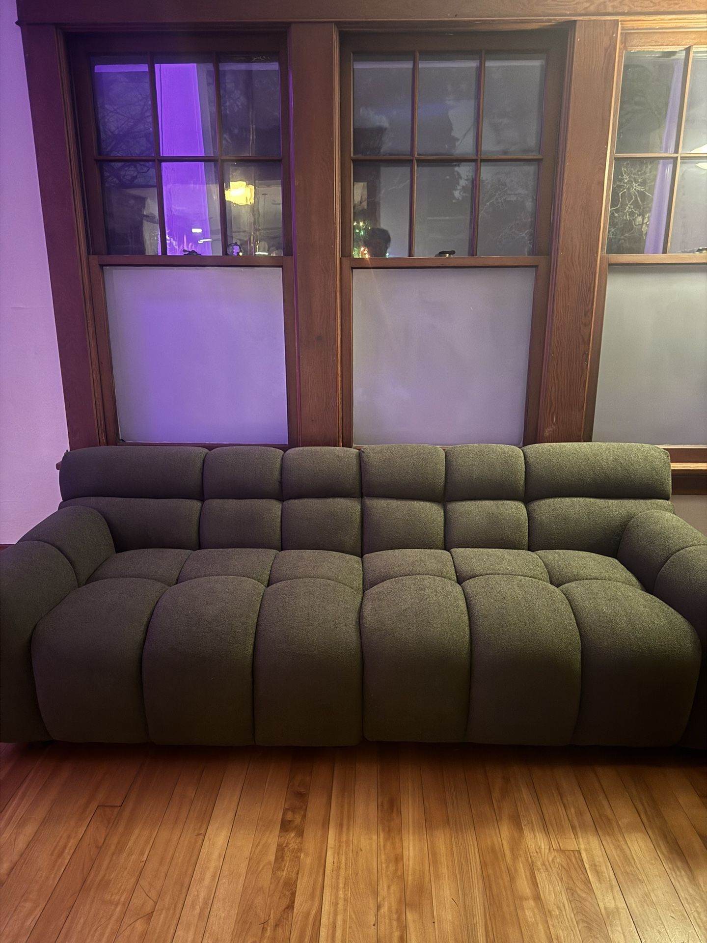 Couch Parts, Olive Green Very Comfy 