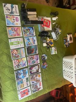 Wii System and tons of games