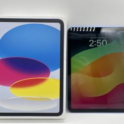 Apple iPad 10th Gen 64GB (Wi-Fi + Cellular) 10.9" MQ6K3LL/A Blue A2757