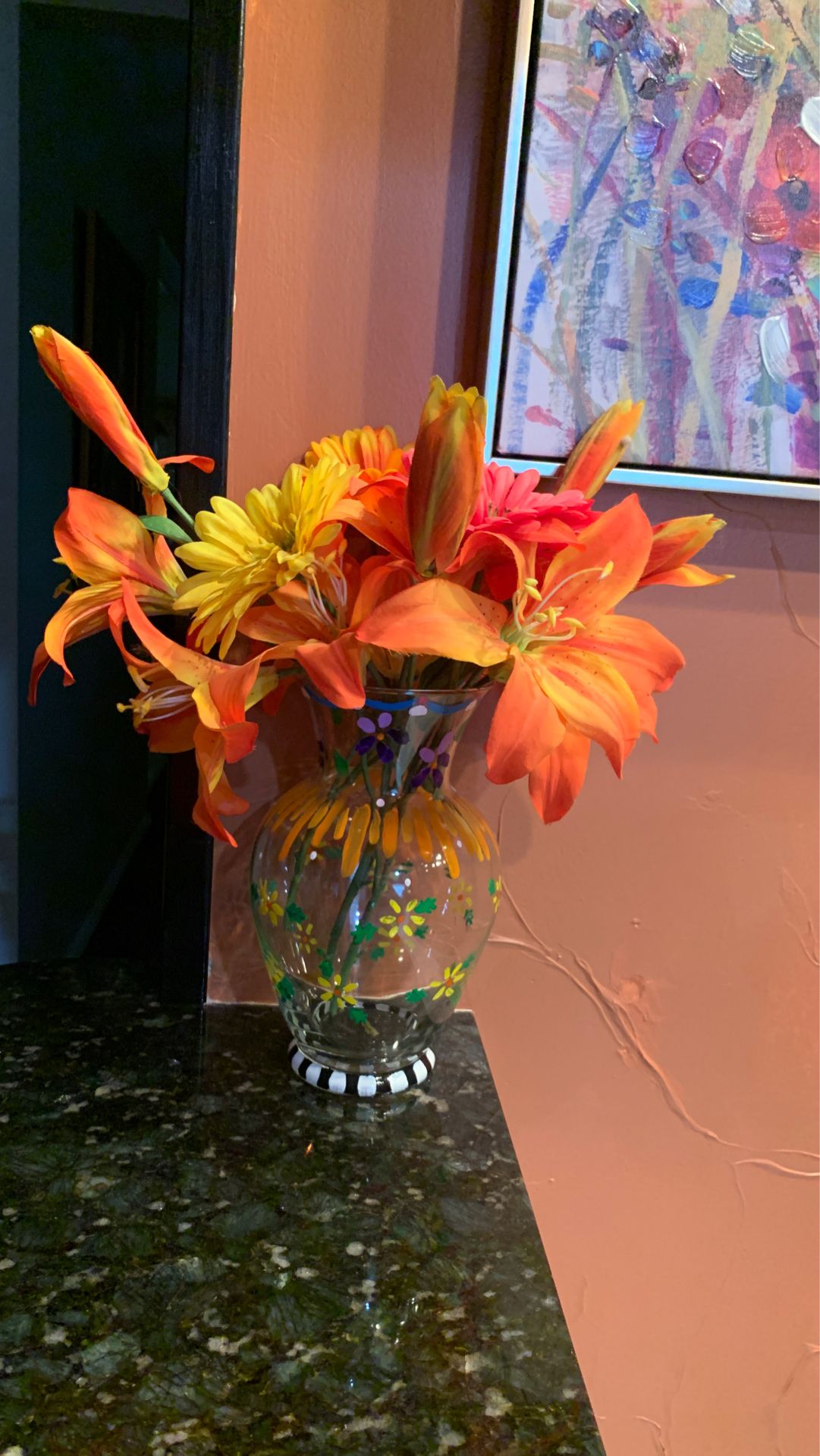 Vase with flowers