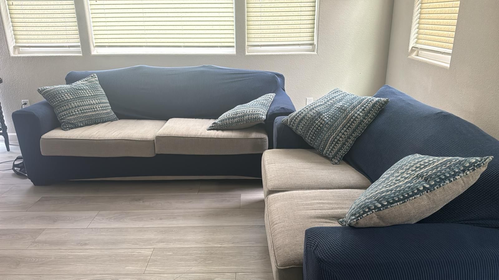 Ashley Sofa With Cover 