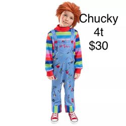 Kids Chucky Halloween Costume 