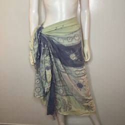 floral midi skirt