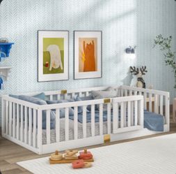 White Twin Bed Frame