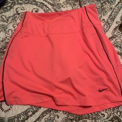 Pink Small Nike Short Skirt Skort With Pockets 