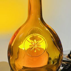 Antique Wheaton "Glassboro 1850" Amber Bottle