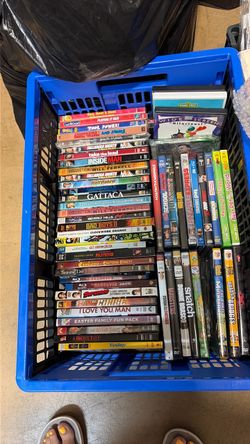 Whole crate of DVDs