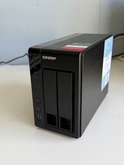 💾 QNAP 2-Bay NAS w/ 2x 3TB WD Black Drives – Fully Working 💾
