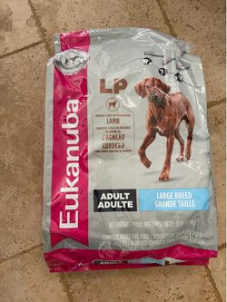 Eukanuba Adult Large Breed Lamb Dog Food NEW SEALED