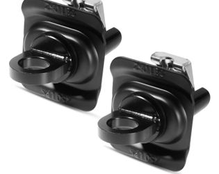 AUTOBABA 2PCS 9 Truck Bed Tie Down Anchors Compatible With 2014-2025 Chevy Silverado GMC Sierra 2015-2025 Chevy Colorado GMC Canyon OE #