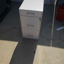 Three  Draw File Cabinet 