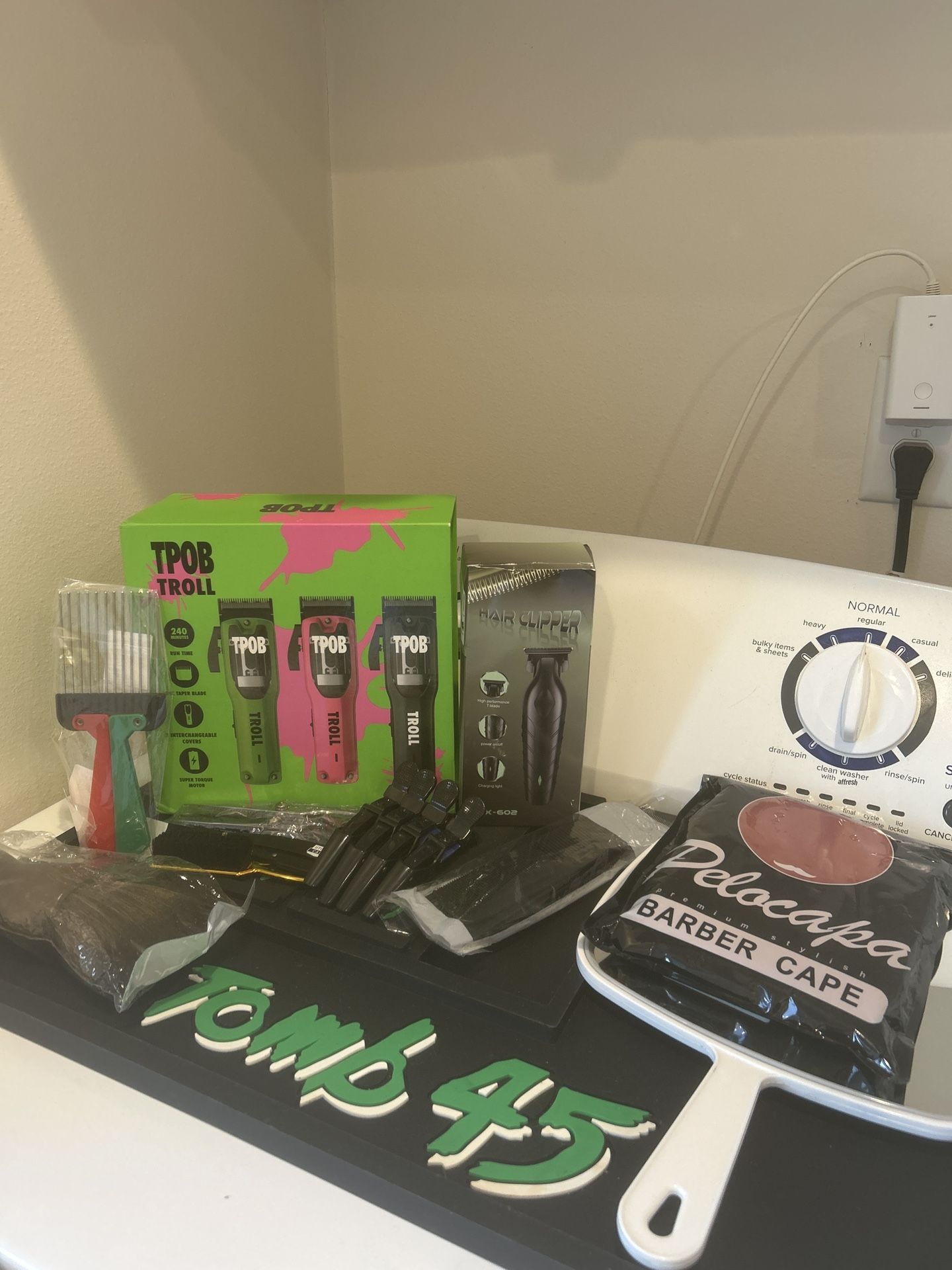 TPOB Complete Barber Kit – Clippers, Trimmers, Accessories