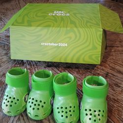 Dog Crocs - Green - Large - L - Bark Crocs Croctober2024
