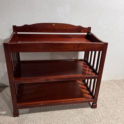 Wooden Changing Table 