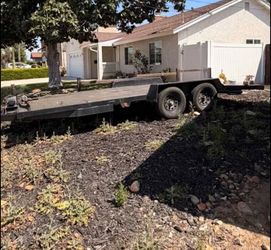 2019 Mga 18ft car hauler trailer with dove tail