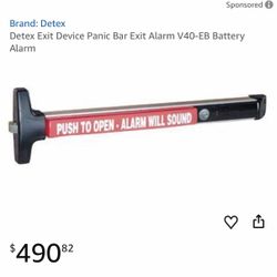 Detex V40 Series Panic alarm door hardware