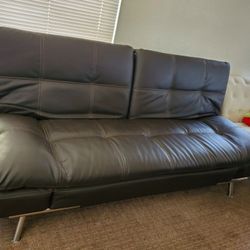 Brown Futon/ Sofa Bed