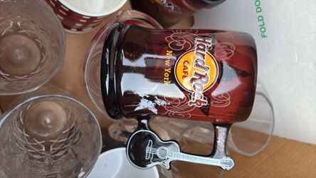 Hard Rock Cafe, Seattle And New York Mugs
