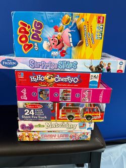 Kids Board Games and Puzzles Bundle