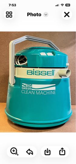 Big green machine carpet cleaner