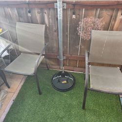 Patio chairs
