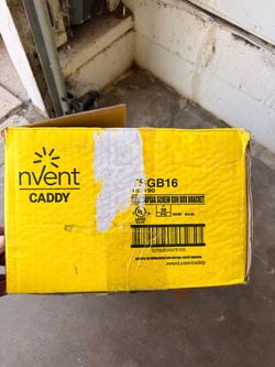 Nvent Caddy Mounting Bracket, Steel, - Box Type TSGB16 Nvent Caddy TSGB16 - QTY 50