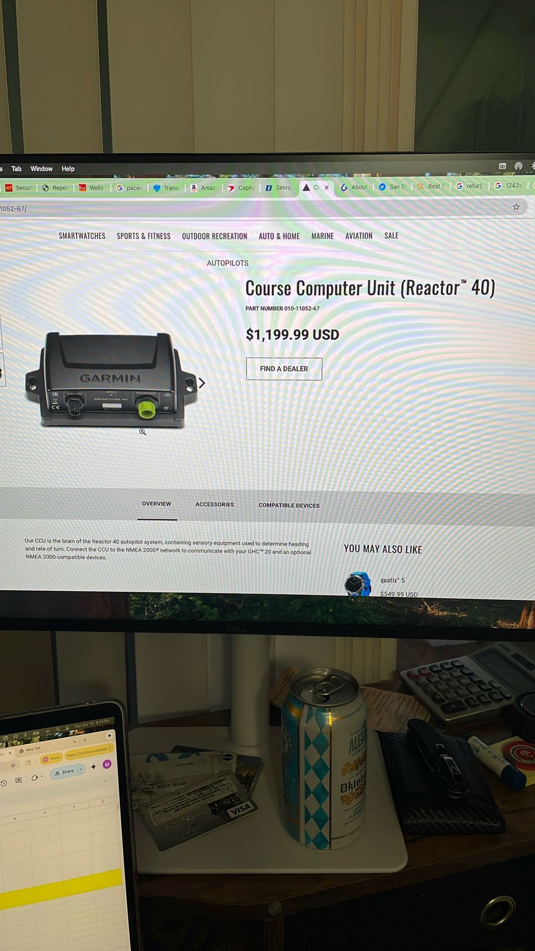 Garmin Reactor 40 CCU
