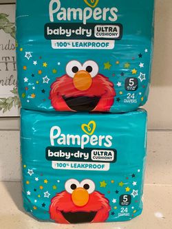 Pampers size 5