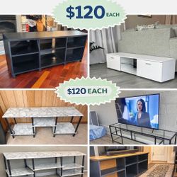 Modern TV Stands – Multiple Styles Available