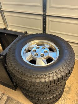 Chevy rims and tires