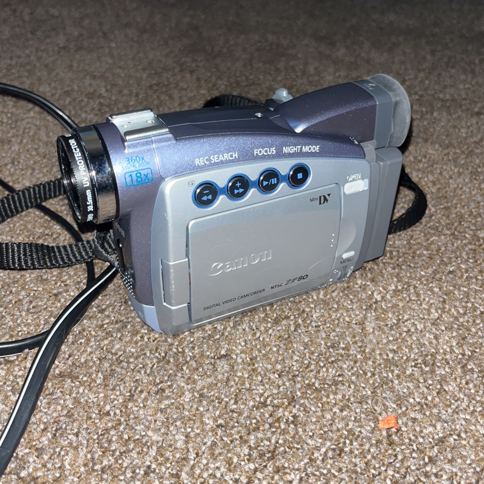 Canon Digital Video Camcorder ZR80