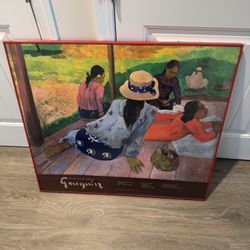 Gauguin RARE Art Institute Poster 1988 - Art of Paul Gauguin Exhibit