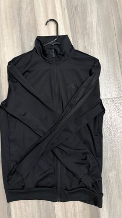 Black Adidas track jacket