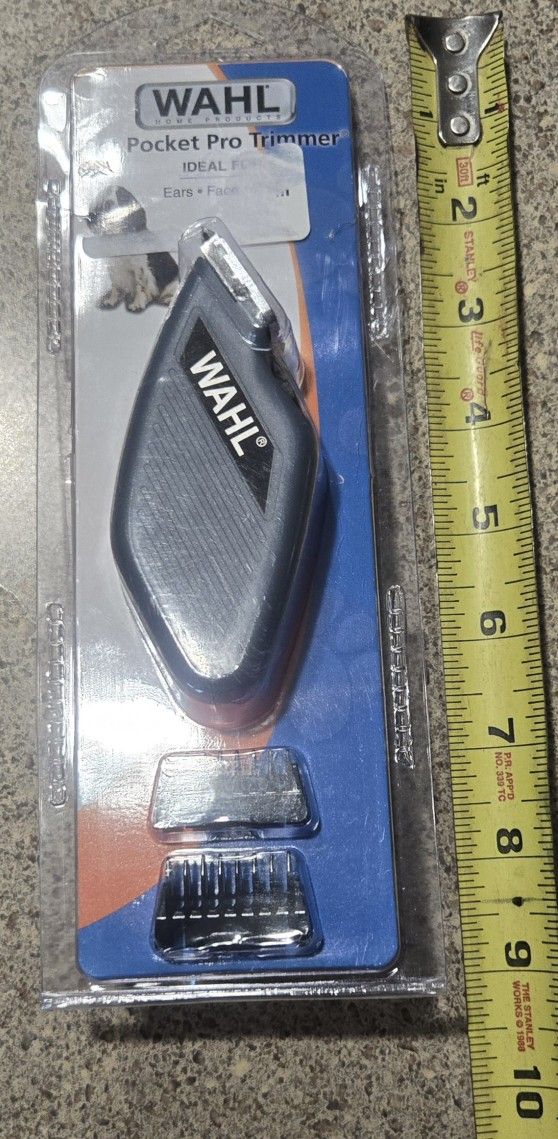 Wahl Pocket Pro Compact Trimmer for Touching Up Around Dogs and Cats Eyes, Ears, and Paws 9961-900