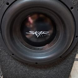 12in EVL D2 1250RMS Subwoofer In Box 