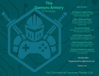 The Gamers Armory IT