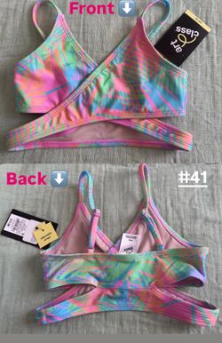 Girls Swimwear Tops M(8)