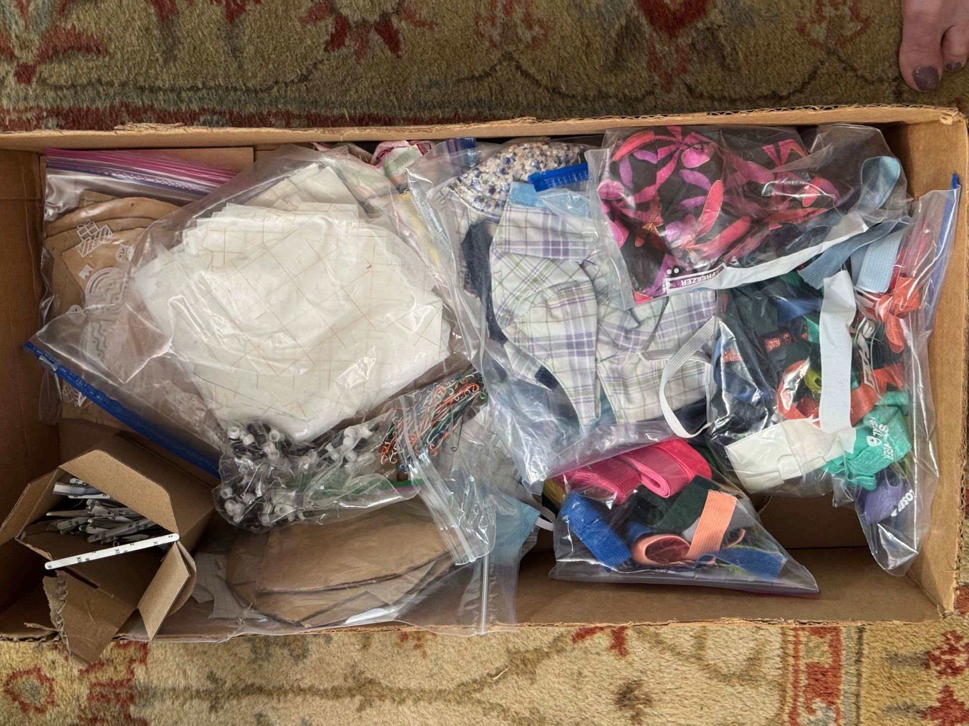 Fabric and supplies